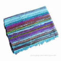 Acrylic/Cotton/PVC Microfiber Chenille Bath Mat, Customized Designs and Sizes are Accepted